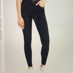 AE Super High Waisted Jegging Black
